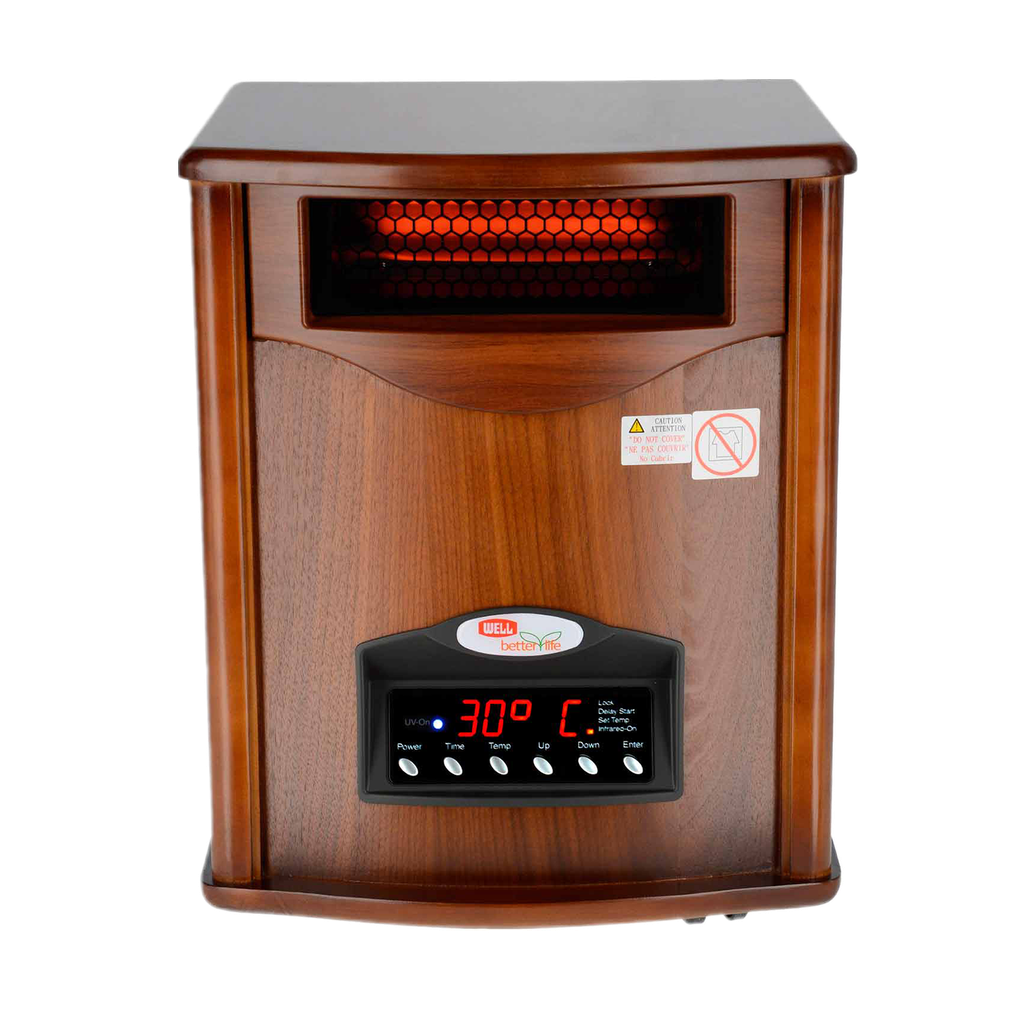 [BLIR1500UVWTW] Estufa Infrarroja Madera UV Wi-Fi SmartHome 70 m²