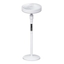 Ventilador de pedestal y sobremesa con luz LED 3 en 1